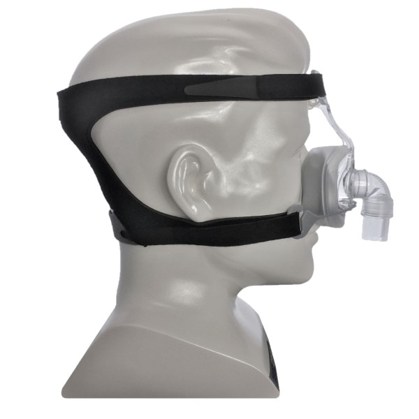 F&P 407 Nasal CPAP Mask on Model